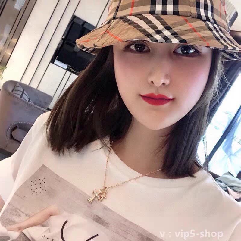Chrome Hearts Gold Cross Pendant Necklace